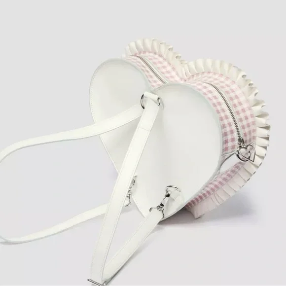 Dr. Martens Pink and White Gingham Bag - Picture 6 of 9